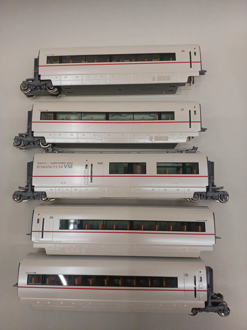 TOMIX Odakyu Romancecar 50000 Series VSE Add-on Set - Image 6
