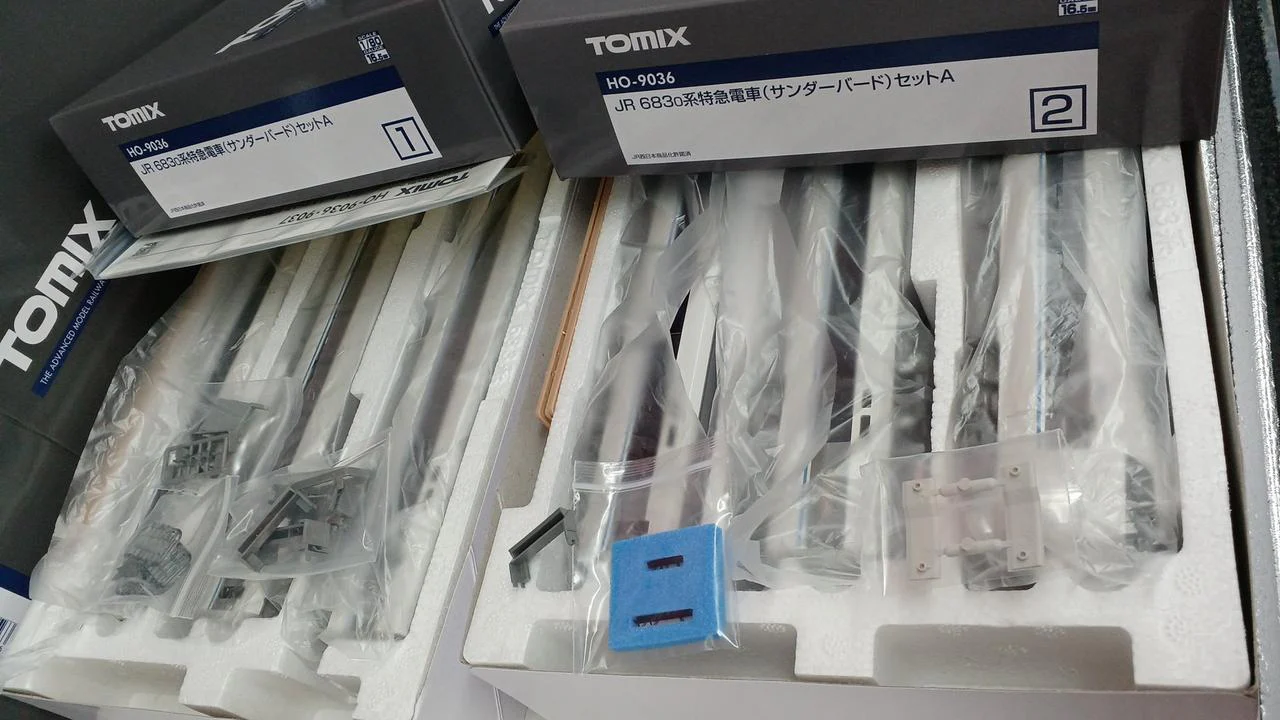 TOMIX Thunderbird Set HO-9036 6-Car Set A - Image 20