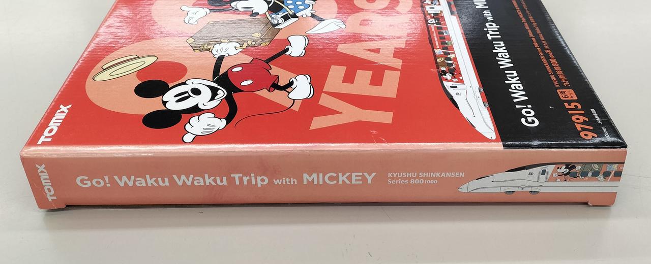 TOMIX Waku Waku Trip Shinkansen Mickey Mouse & Minima Kyushu Shinkansen 800 Series 1000 JR Kyushu - Image 6