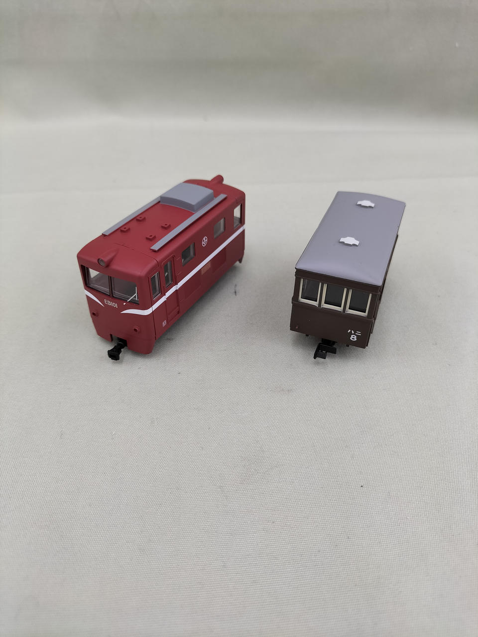 TOMY TEC Direct Surface Electric Locomotive + Passenger Car 2-Car Set Tomii Electric Railway Nekoya Line - Image 5