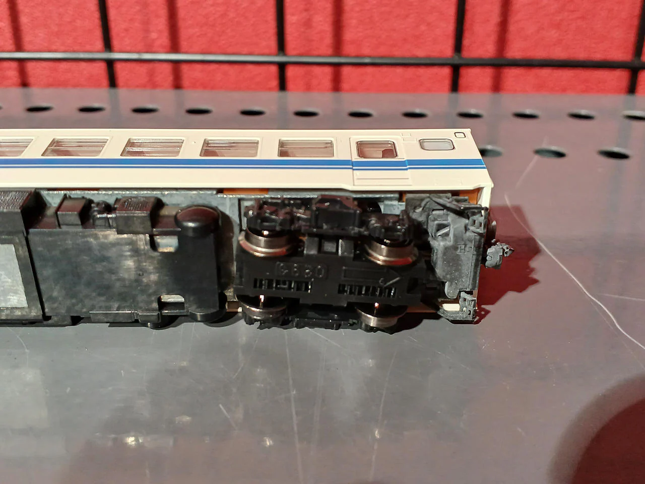 TOMY TEC N Gauge 1/150 475 Series Electric Train Hokuriku Main Line New Paint Ventilator - Image 6