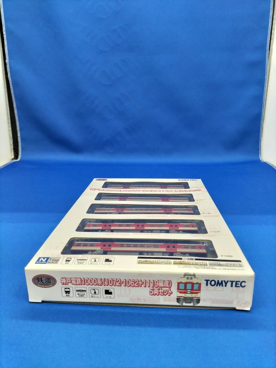 TOMY TEC Railway Collection Kobe Electric Railway 1000 Series (1072/1062+1119 sets) 5-car set - Image 5