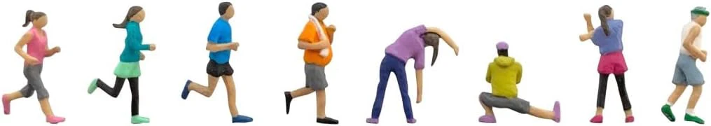 TOMYTEC 1/150 Scene Collection The Human 141 People Who Exercise - Image 2