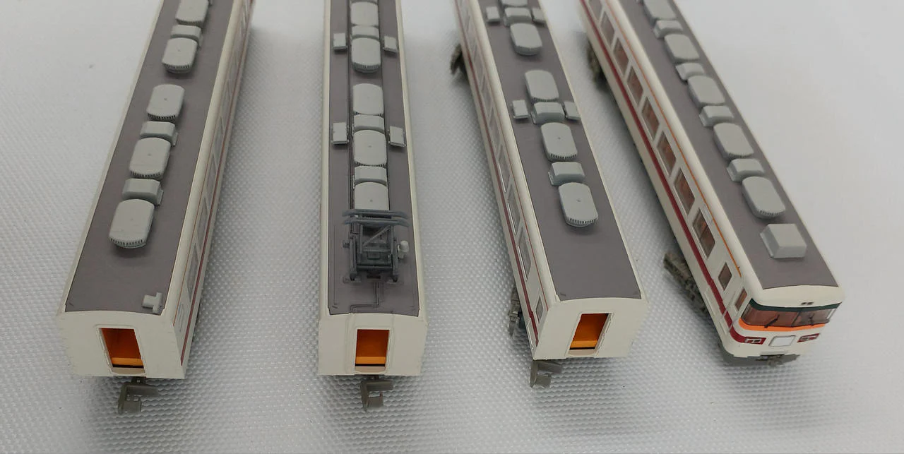 Tomytec 1/150 Tobu Railway 350 Series 351/353 Sets 4-Car Set A - Image 7