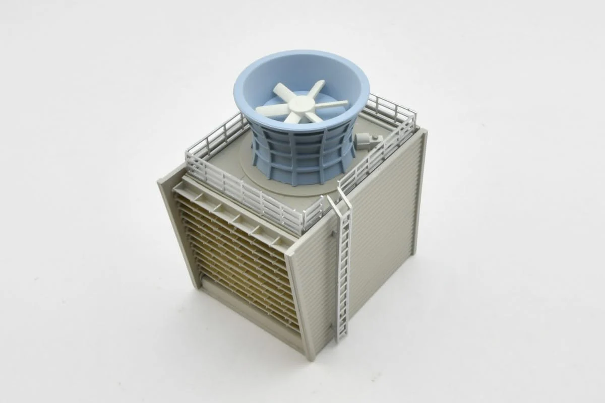 TOMYTEC 323730 Scene Accessory 073-3 Combination B3 Cooling Tower - Image 3
