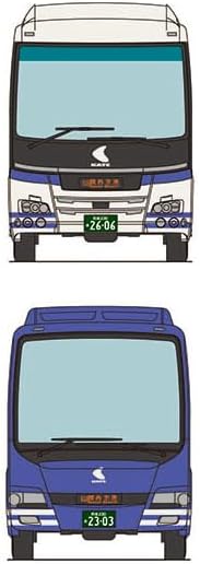 TOMYTEC 333203 The Bus Collection Kansai Airport Transportation 30th Anniversary Set of 2 - Image 2