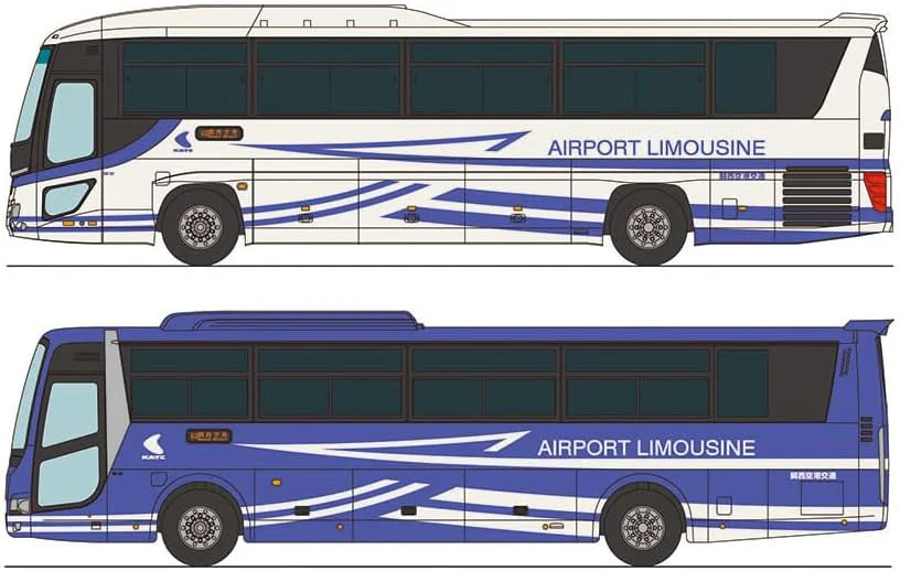 TOMYTEC 333203 The Bus Collection Kansai Airport Transportation 30th Anniversary Set of 2 - Image 3
