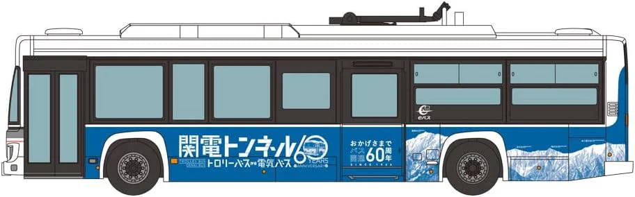 TOMYTEC 333388 The Bus Collection Kanden Tunnel Electric Bus 60th Anniversary Wrapping - Image 2