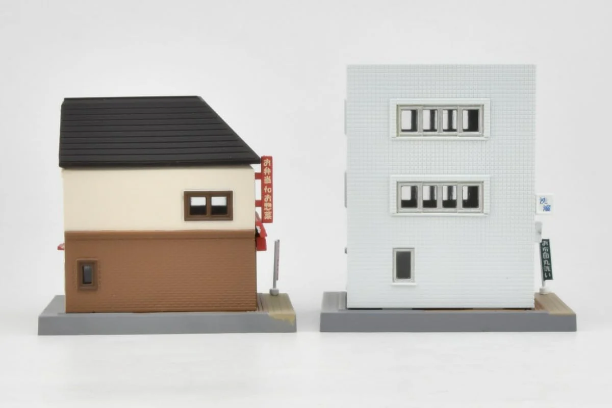 TOMYTEC Building Collection 107-3 Ekimae Shoten B3 Diorama Supplies - Image 4