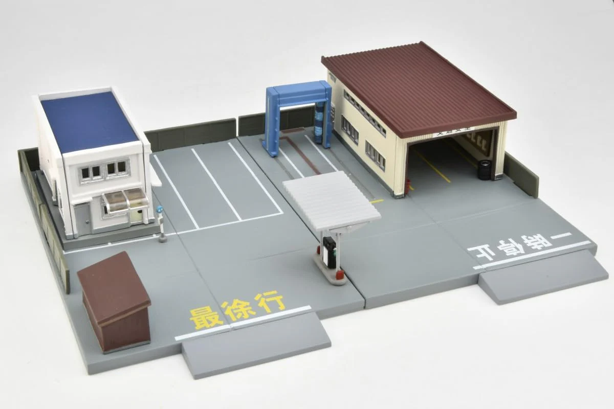 TOMYTEC Building Collection 145-2 Bus Office Set 2 Diorama Supplies - Image 2