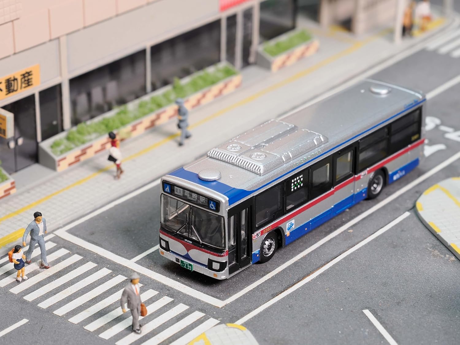 TOMYTEC JB091 National Bus Collection (JB091) Gunma Bus - Image 3