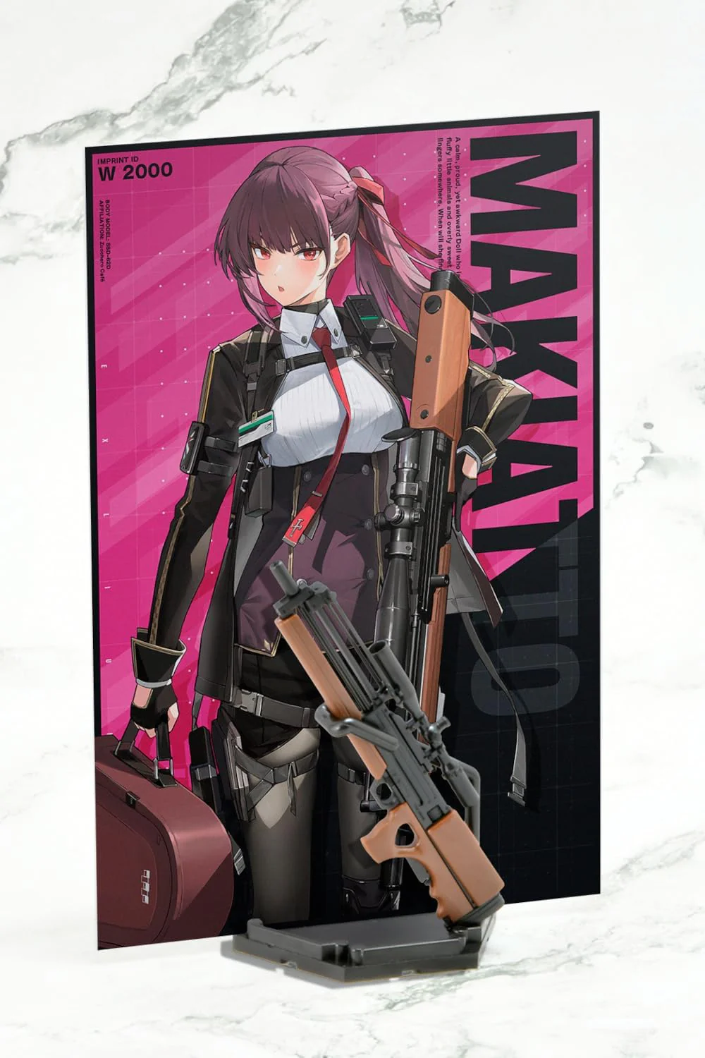 TOMYTEC LA-DF35 1/12 Little Armory Dolls Frontline 2 Exilium Makiatto - Image 6