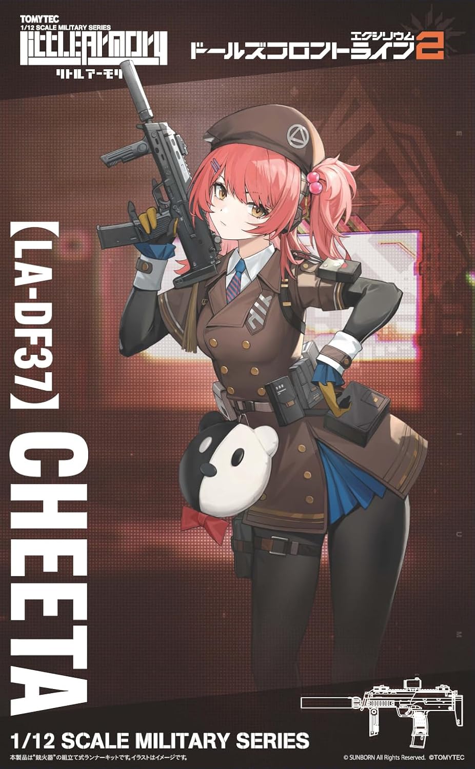 TOMYTEC LA-DF37 1/12 Little Armory Dolls Frontline 2 Exilium Cheeta