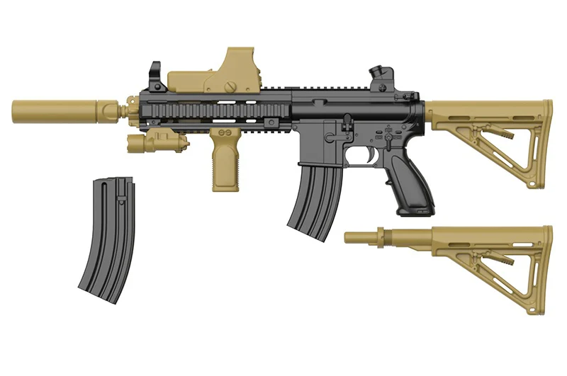 Tomytec LADF08 Little Armory Doll's Frontline 416 Type 1/12 Scale Kit - Image 2