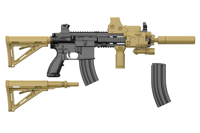 Tomytec LADF08 Little Armory Doll's Frontline 416 Type 1/12 Scale Kit - Image 3