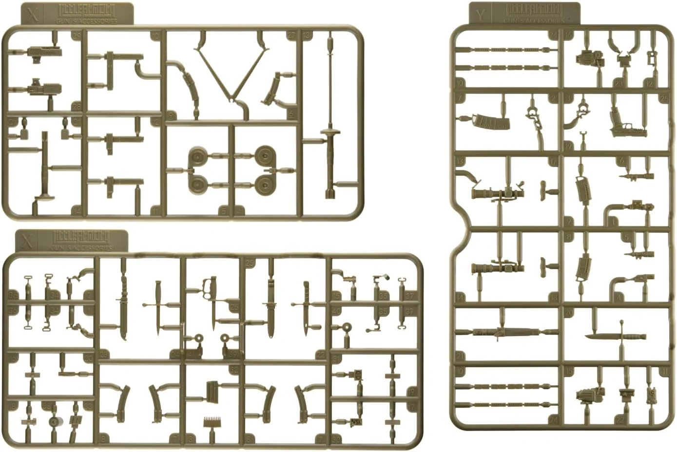 TOMYTEC LD053 1/12 Little Armory Gun's Accessories B2 FDE Color ver. - Image 3