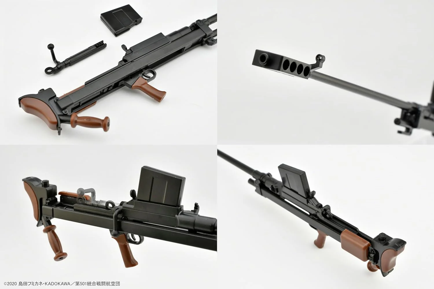 Tomytec Little Armory x Strike Witches LASW03 "Strike Witches ROAD to BERLIN" Boys Mk.1 Plastic Model - Image 4