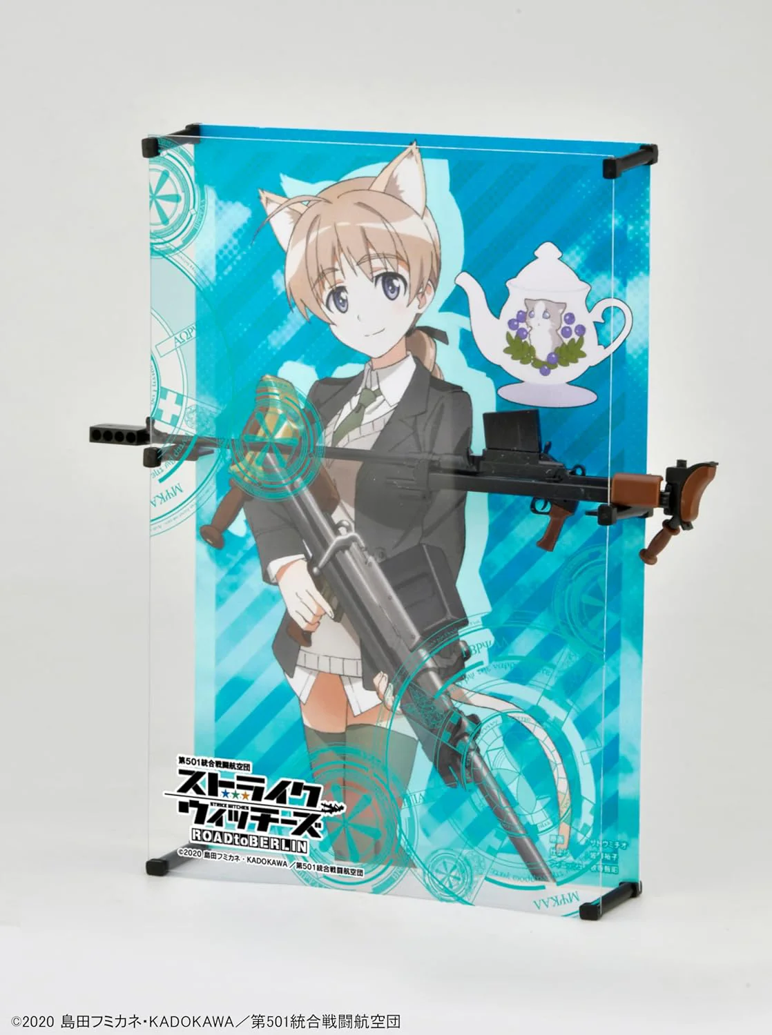 Tomytec Little Armory x Strike Witches LASW03 "Strike Witches ROAD to BERLIN" Boys Mk.1 Plastic Model - Image 7