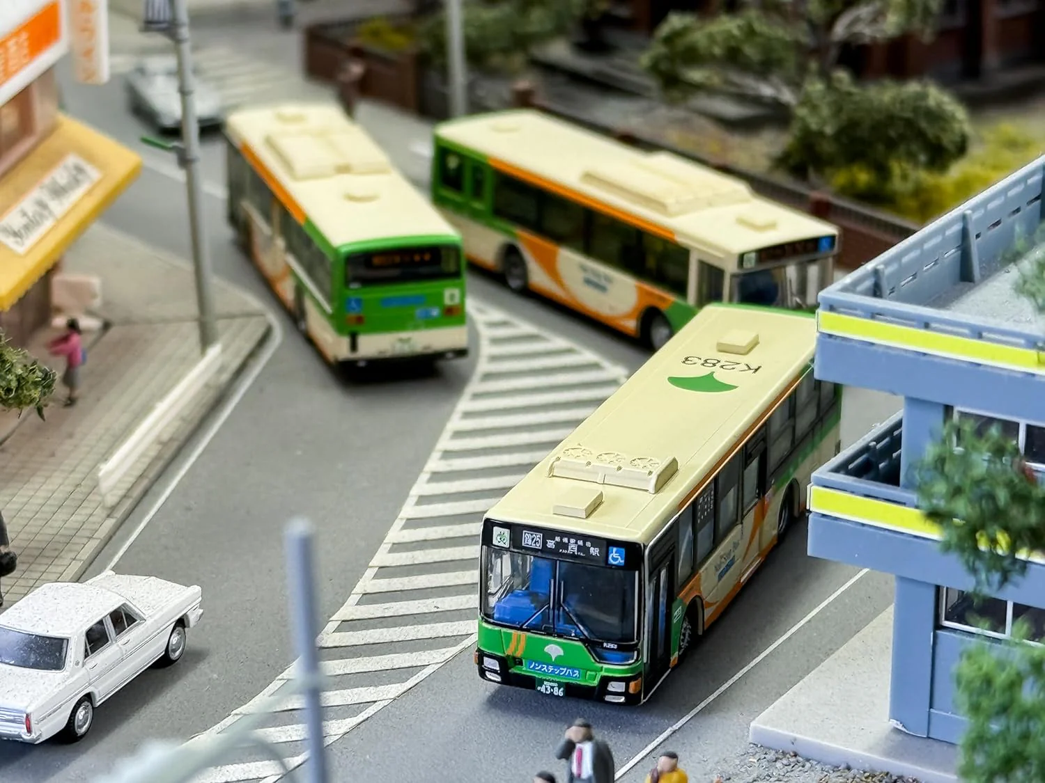 TOMYTEC My Town Bus Collection MB2-2 Tokyo Metropolitan Transportation Bureau - Image 3