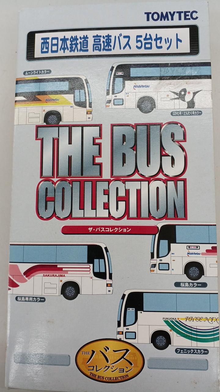 TOMYTEC Nishi-Nippon Railroad Express Bus Set of 5