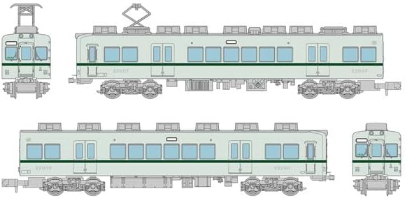 TOMYTEC Railway Collection Choshi Electric Railway 22000 Series (22007 train) 2-car set - Image 2