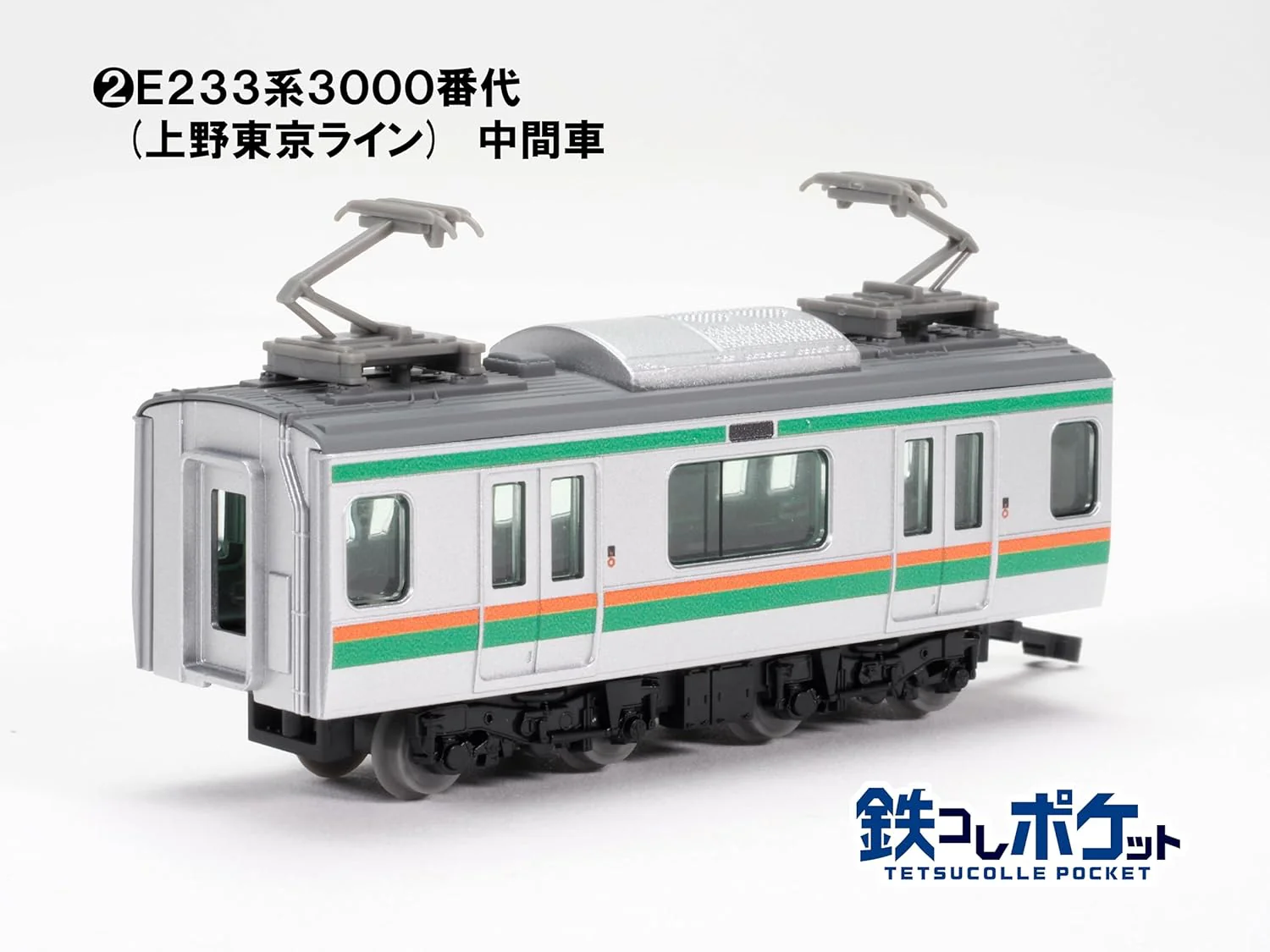TOMYTEC Railway Collection Tetsucolle Pocket Vol. 2: East and West Loop Lines (Pack of 10) - Image 3
