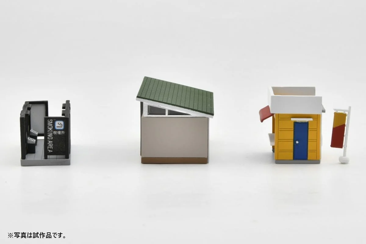 TOMYTEC Scene Accessories 142 Station Scene Set, A, Diorama Supplies - Image 7