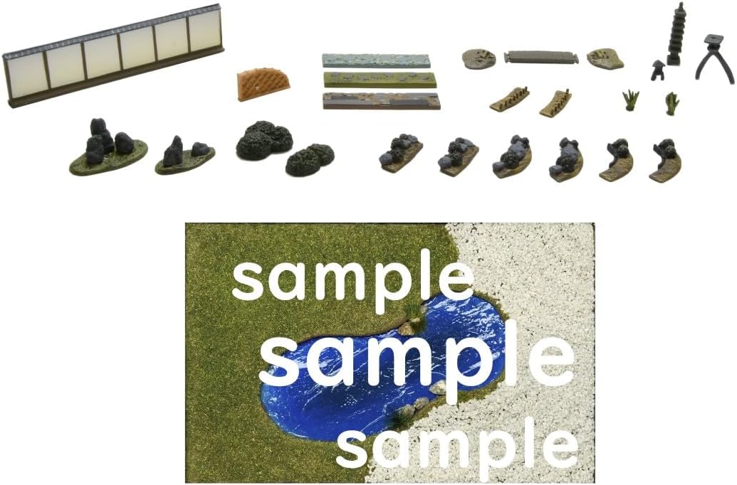 TOMYTEC Scenery Accessories 041-2 Japanese Garden Set 2 - Image 3