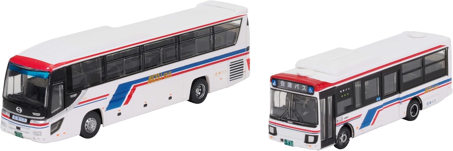 TOMYTEC The Bus Collection Aizu Bus Set of 2