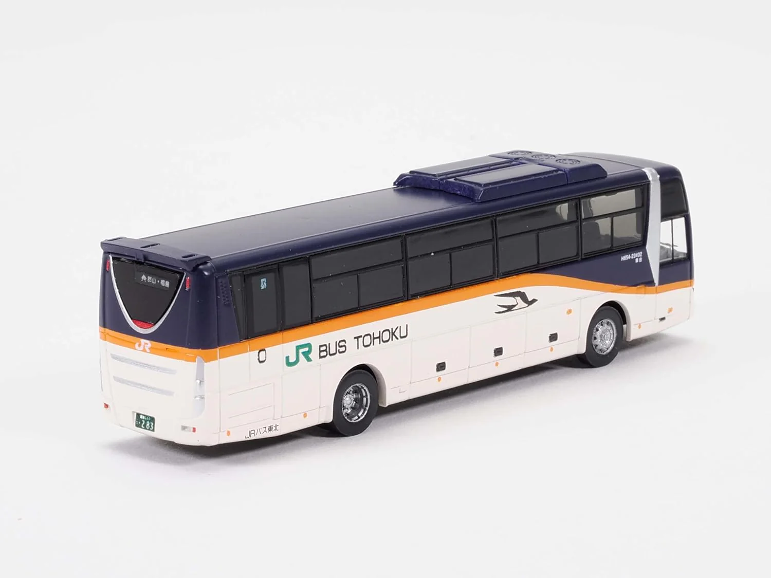 TOMYTEC The Bus Collection JR Bus Tohoku Yamagata Shinkansen Tsubasa E8 Series Color - Image 3