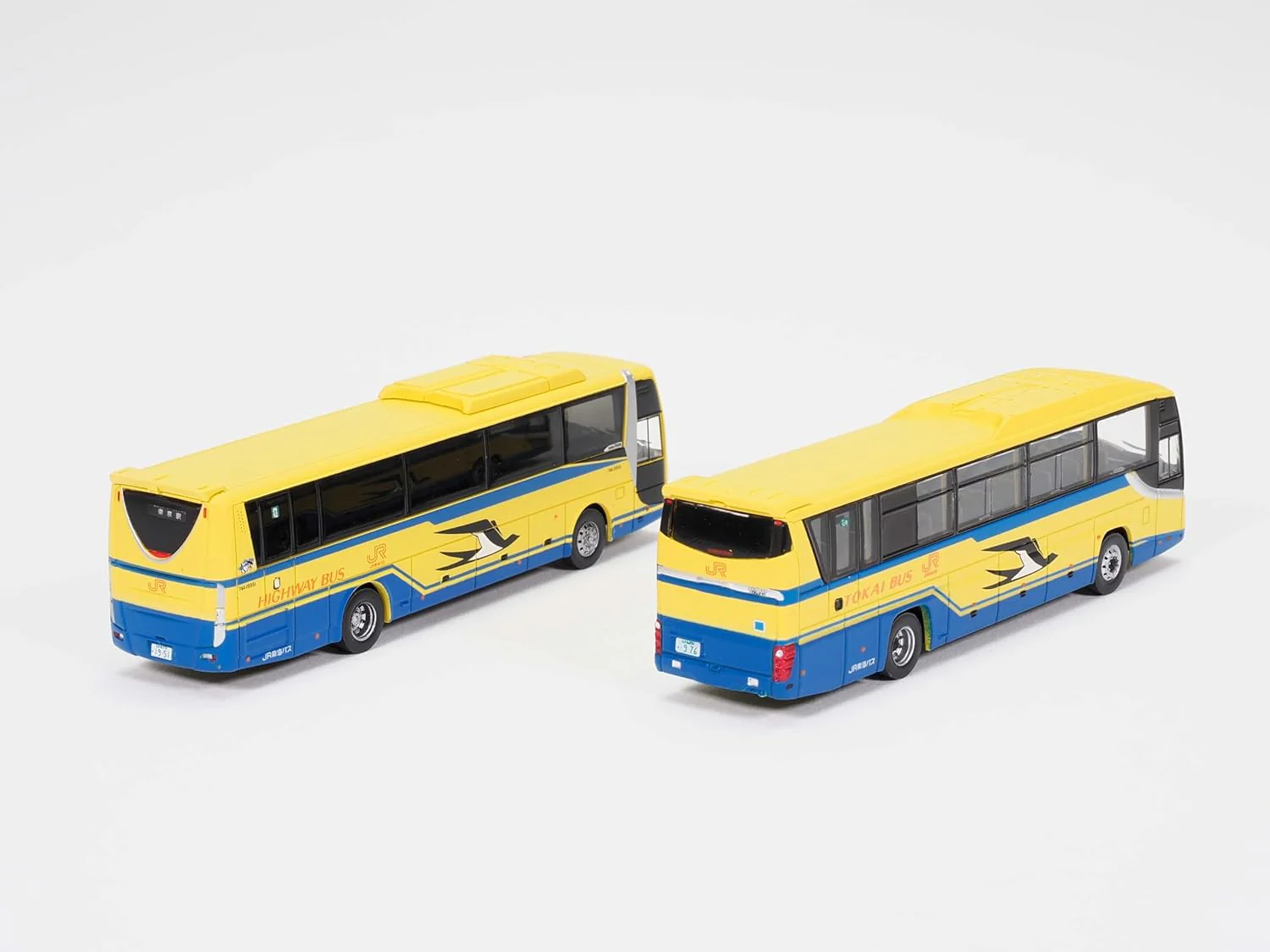 TOMYTEC The Bus Collection JR Tokai Bus Yellow Bus Set of 2 - Image 4
