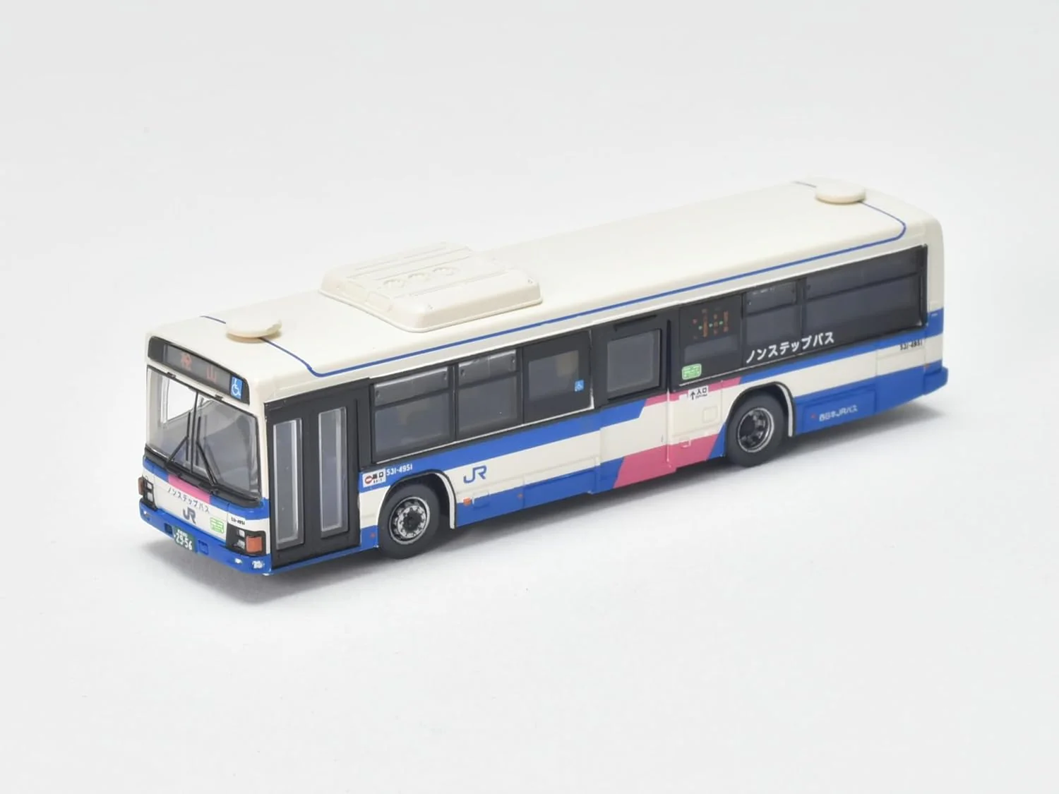TOMYTEC The Bus Collection Sayonara Enfuku Line, Kyotanba Office, West Japan JR Buses Set of 2 - Image 4