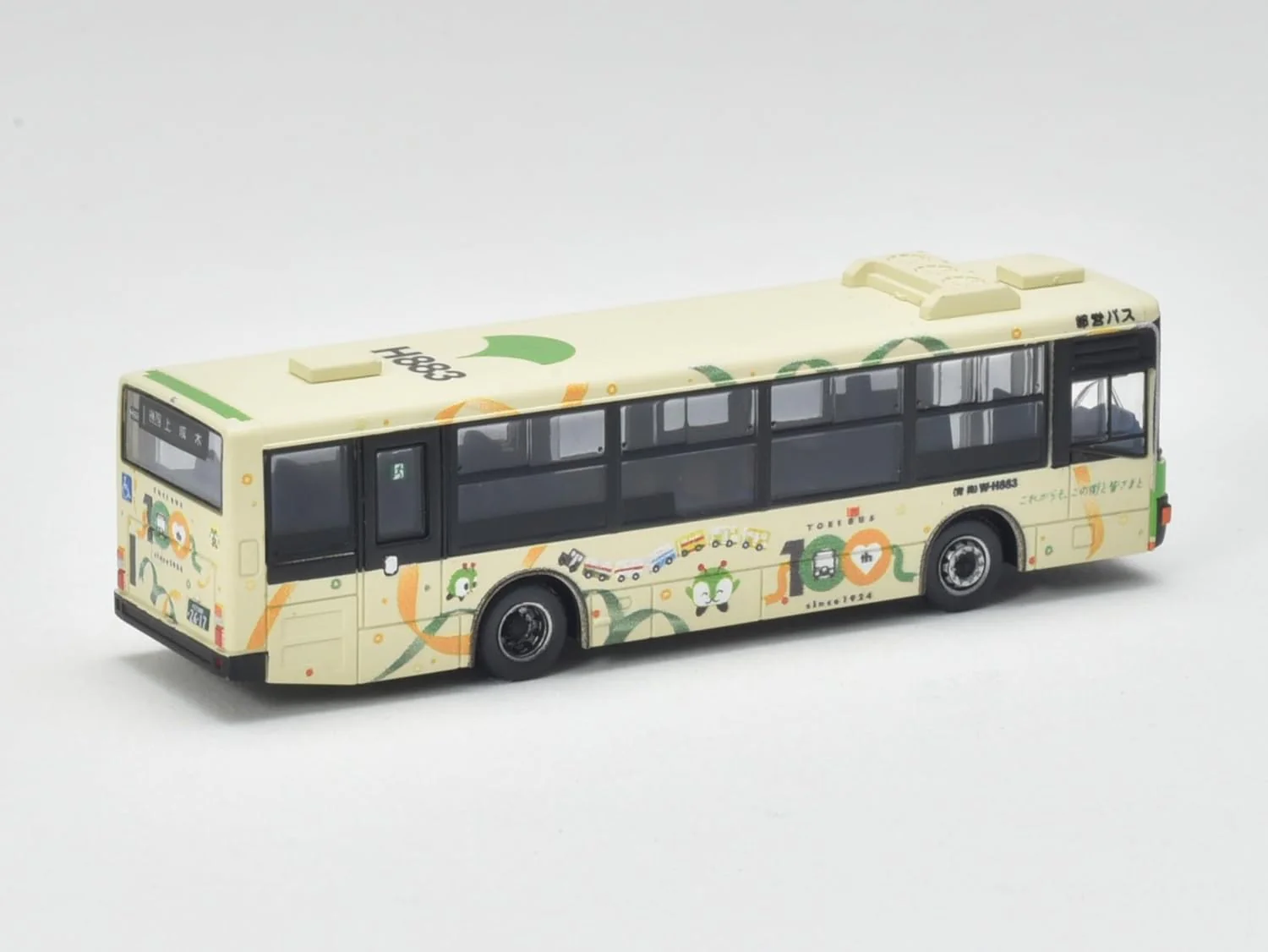 TOMYTEC The Bus Collection Tokyo Metropolitan Bureau of Transportation Toei Bus 100th Anniversary Design Special Case - Image 3