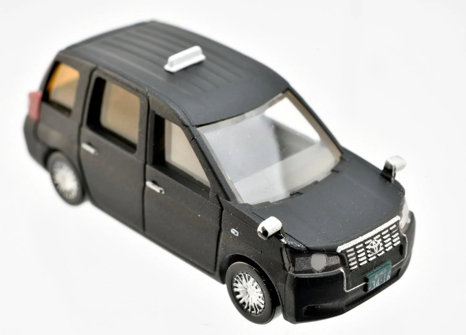 TOMYTEC The Car Collection Series Basic Set (Select) JPN Taxi Black - Image 2