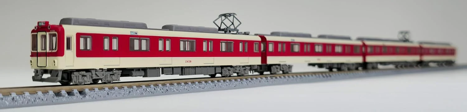 TOMYTEC The Railway Collection Kinki Nippon Railway 2430 Series 4-Car Set - Image 7