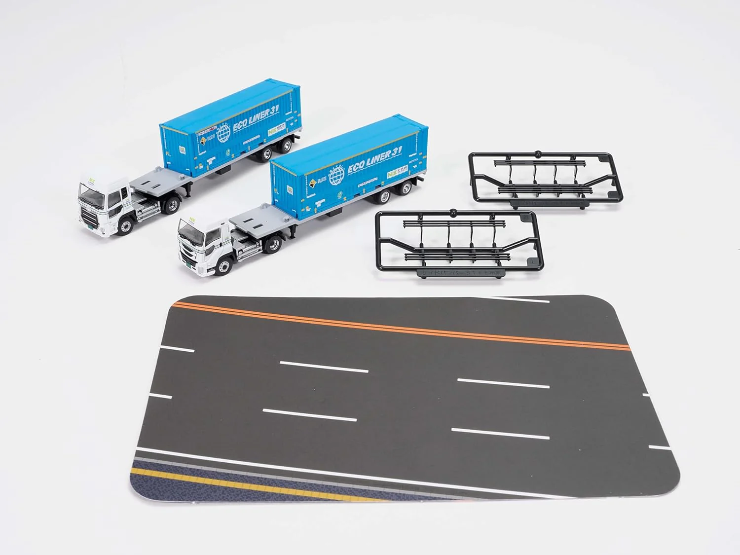 TOMYTEC The Trailer Collection NX Nippon Express 31ft Container Trailer 2 Cars Set A - Image 8