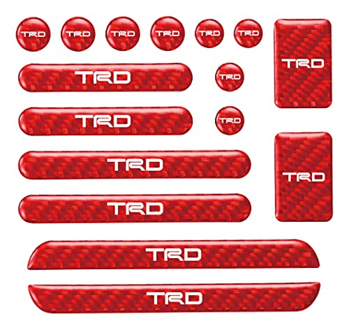 TRD カーボンマルチガーニッシュ レッド MS011-00011