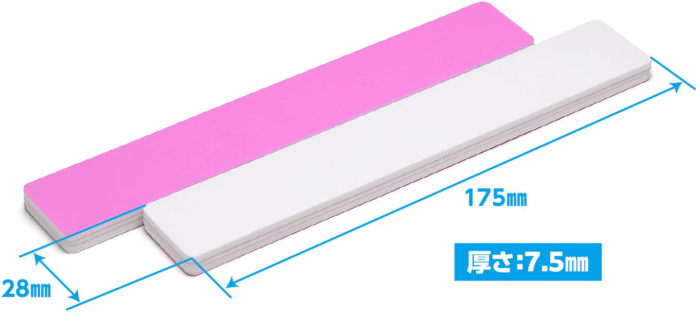 Wave HT605 File Stick Finish Pink #3000 Equivalent - Image 2