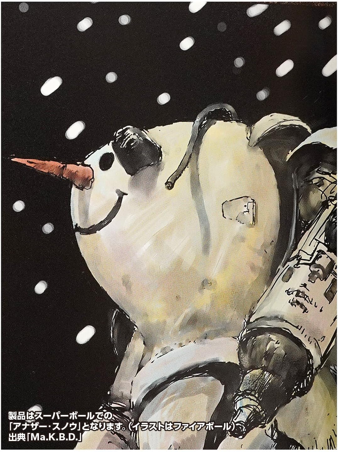 Wave MK081 1/20 S.A.F.S.SPACE TYPE 2C Super Ball - Moon Snowman (Maschinen Krieger) - Image 8