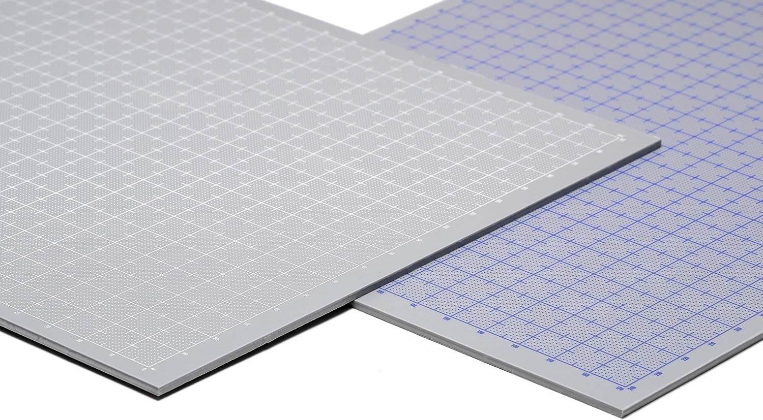 Wave OM-405 Material Series Plastic Plate B5 Gray 0.08 inch (2.0 mm) Thickness (with Graduations: White) - Image 4