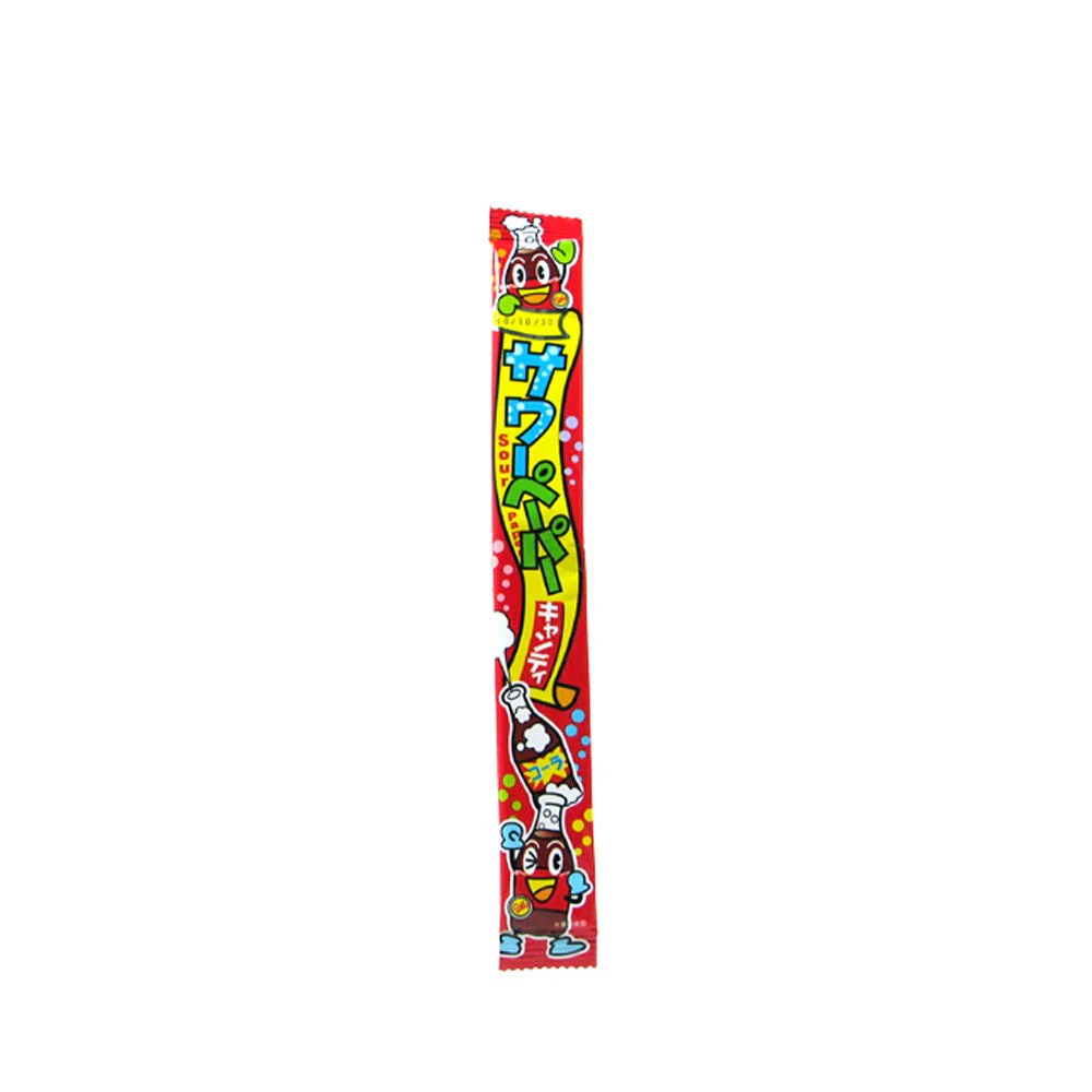 Yaokin Sour Paper Candy - Cola, 1 box (36 pcs)