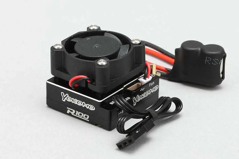 Yokomo BL-R100SA BL-R100 Brushless speed controller w/ 100cm connector - Image 5