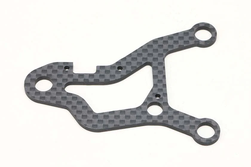 Yokomo MS-008R-2 Rear Lower Suspension Arm for MS2.0, Matte CG (2.4mm)
