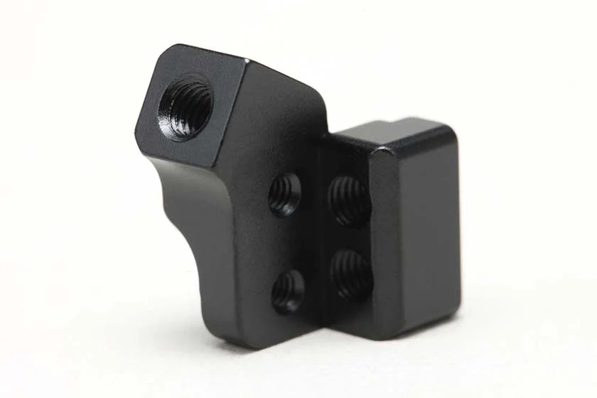 Yokomo MS-008RML-2 Rear Lower Shock Mount (L) for MS2.0, Aluminum