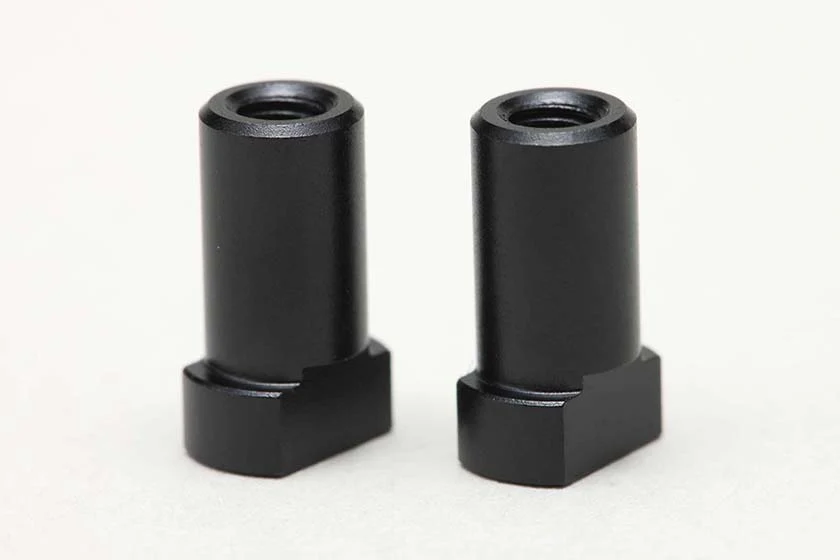 Yokomo MS-201P-2 Bell Crank Post (2 pieces) for MS2.0, Aluminum