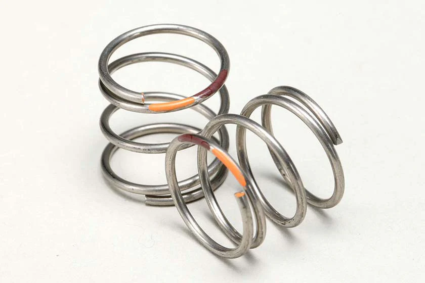 Yokomo MS-SLP258 Progressive Short Shock Spring (2.50-2.80) for MS2.0 (Orange Brown)