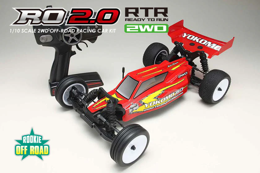 Yokomo ROR-020RTR Rookie Off-road RO2.0 RTR Set - Image 2