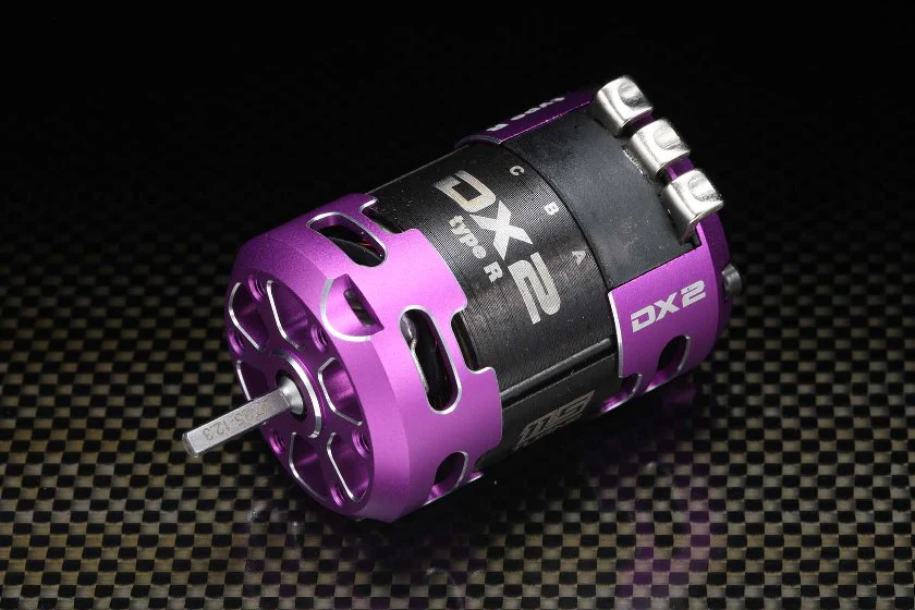 Yokomo RPM-D2115RP DX2 Type-R Brushless Motor 11.5T (Purple) Drift Performance (12.3x7.25x24)