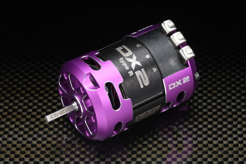 Yokomo RPM-D2135RP Dx2 Type-R Brushless Motor 13.5t (Purple) Drift Performance (12.3x7.25x24)
