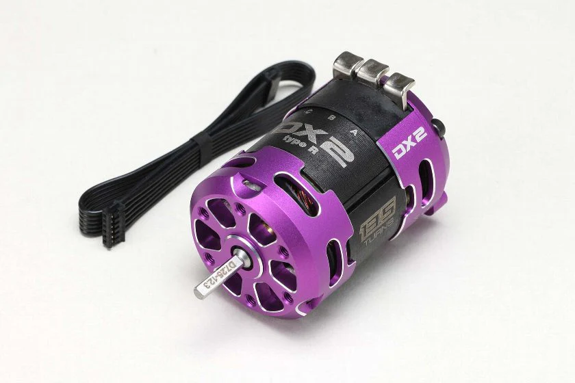 Yokomo RPM-D2135RP Dx2 Type-R Brushless Motor 13.5t (Purple) Drift Performance (12.3x7.25x24) - Image 2